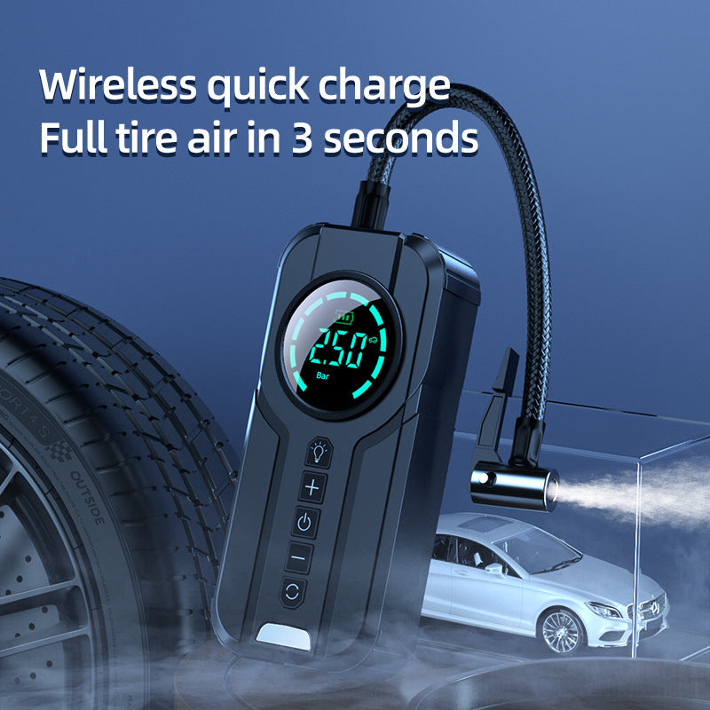 1 min Fast Filling Mini Portable Tire Inflator Trending Wish