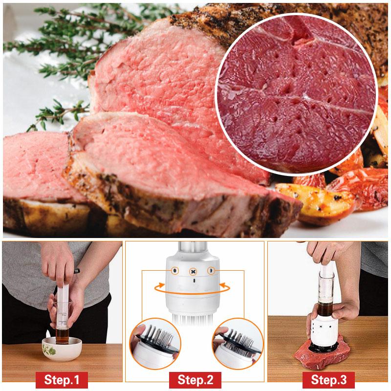 2 in 1 Tenderizer and Sauce Injector Trending Wish