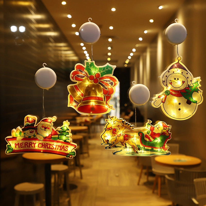 2023 Christmas Window Hanging Lights Trending Wish