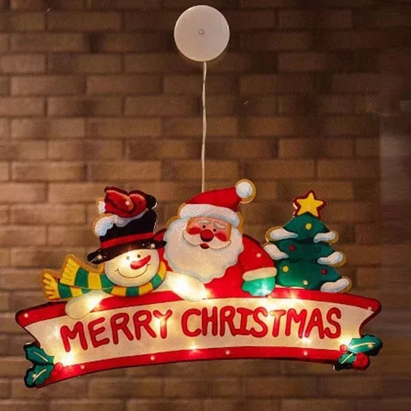 2023 Christmas Window Hanging Lights Trending Wish