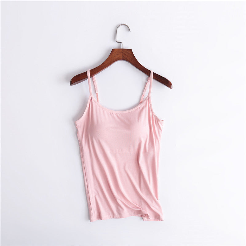 2023 Summer Sale 50% Off - Tank With Built-In Bra Trending Wish