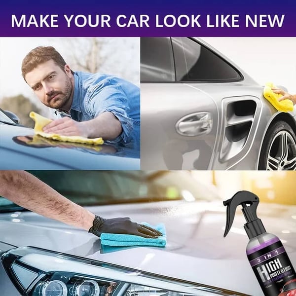 3 in 1 Ceramic Car Coating Spray🔥🔥Buy more, save more Trending Wish