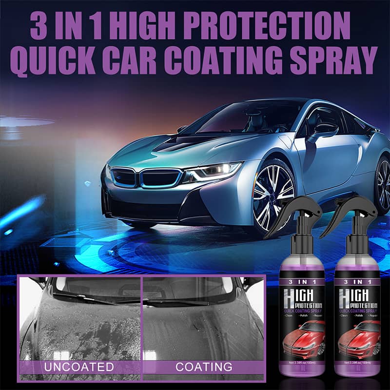 3 in 1 Ceramic Car Coating Spray🔥🔥Buy more, save more Trending Wish