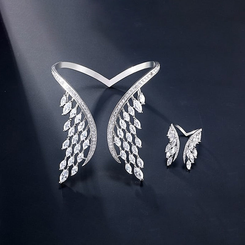 Angel Wings Alloy Ring & Bracelet