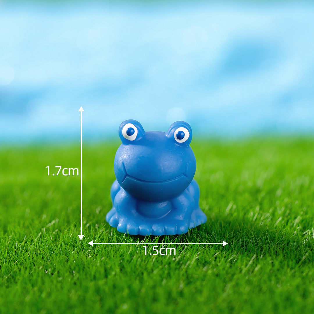 50 Pcs Resin Mini Frogs Figurine
