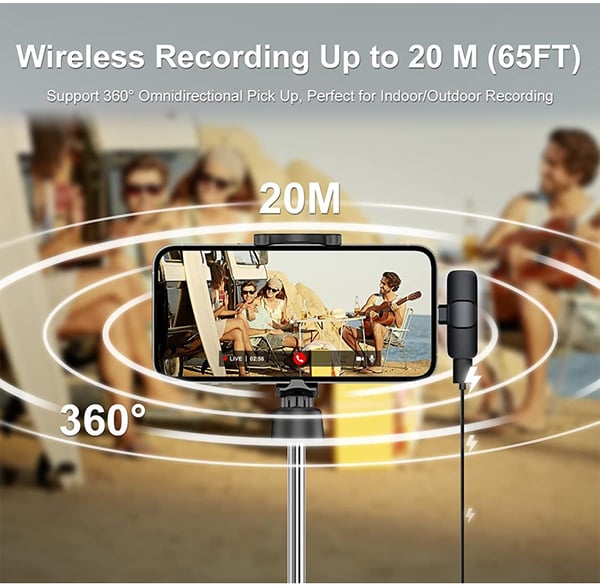 New Wireless Lavalier Microphone
