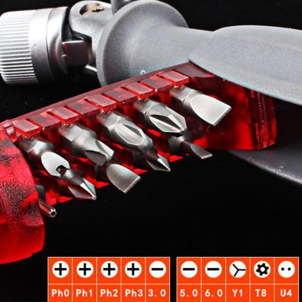 ✈Buy 3 free shipping✈10 in 1 Multi-Angle Ratchet Screwdriver