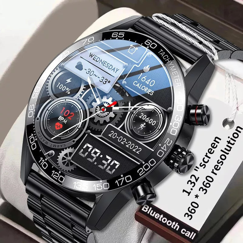 2022 NEW SMART WATCH CUSTOM WATCH FACE SPORTS WATERPROOF BLUETOOTH CALL SMARTWATCH ECG+PPG Trending Wish