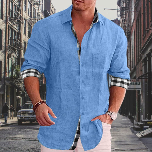 2022 Summer Gentleman Paneled Casual Buttons Pocket Blouse Trending Wish