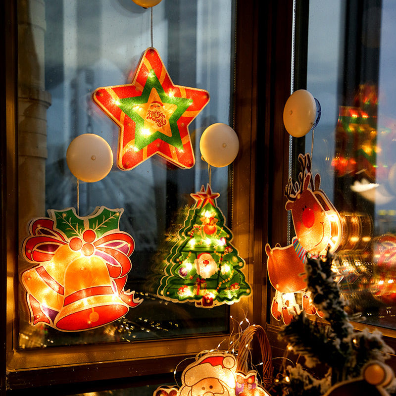 2023 Christmas Window Hanging Lights Trending Wish