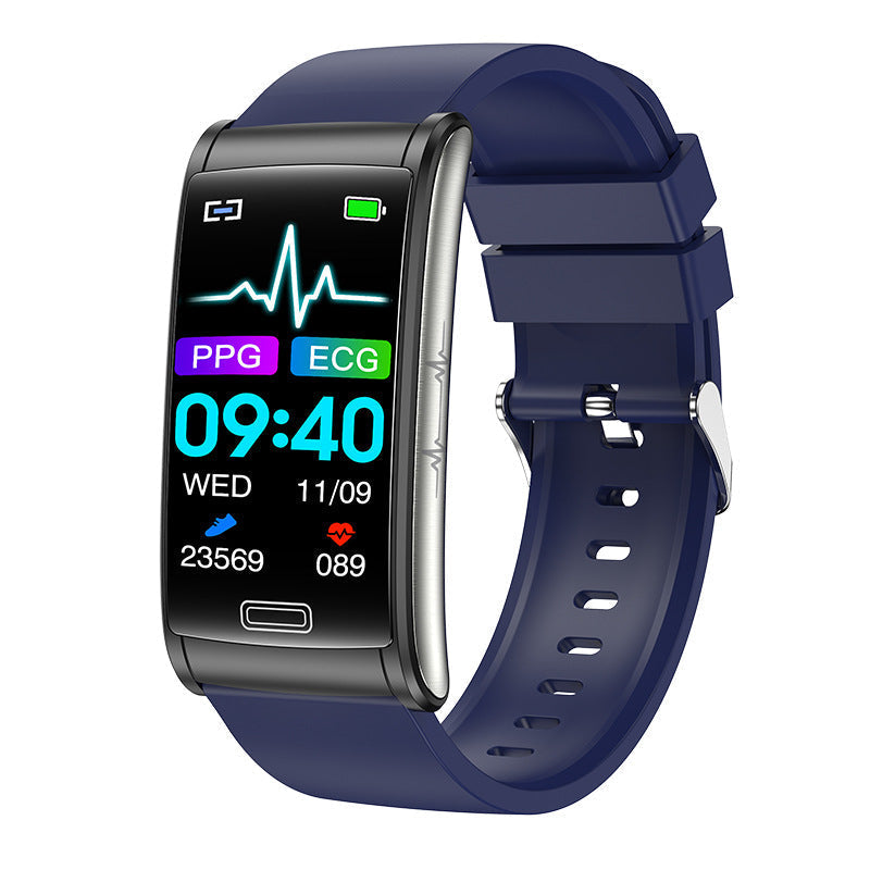 2023 New Blood Glucose Monitor Health Smart Watch IP68 Waterproof Sport Ladies Men ECG+PPG Blood Pressure Measurement smartwatch Trending Wish