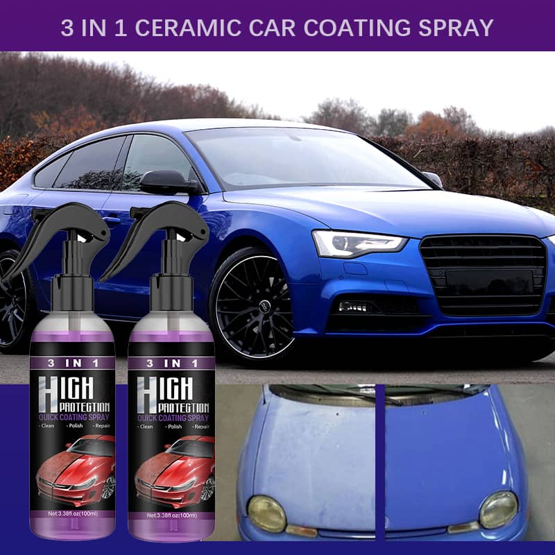 3 in 1 Ceramic Car Coating Spray🔥🔥Buy more, save more Trending Wish
