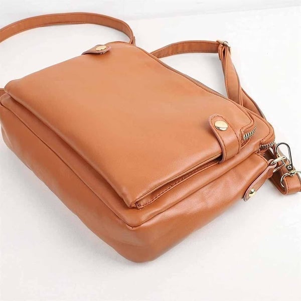 🔥Christmas Hot Sale 50% Off🔥Three-Layer Leather Crossbody Shoulder and Clutch Bag