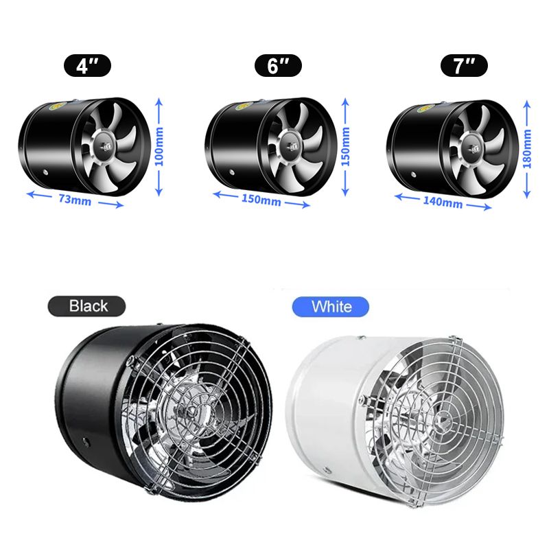 [Super Suction] Multifunctional Powerful Silent Exhaust Fan