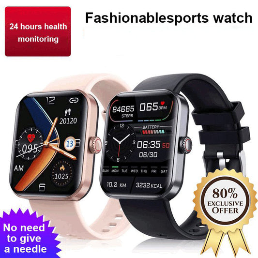 [All day monitoring of heart rate and blood pressure] Bluetooth fashion watch（Support 24 languages）（ Buy 2 free shipping）