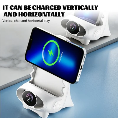 Wireless fast charger for ministol multifunctional phone holder