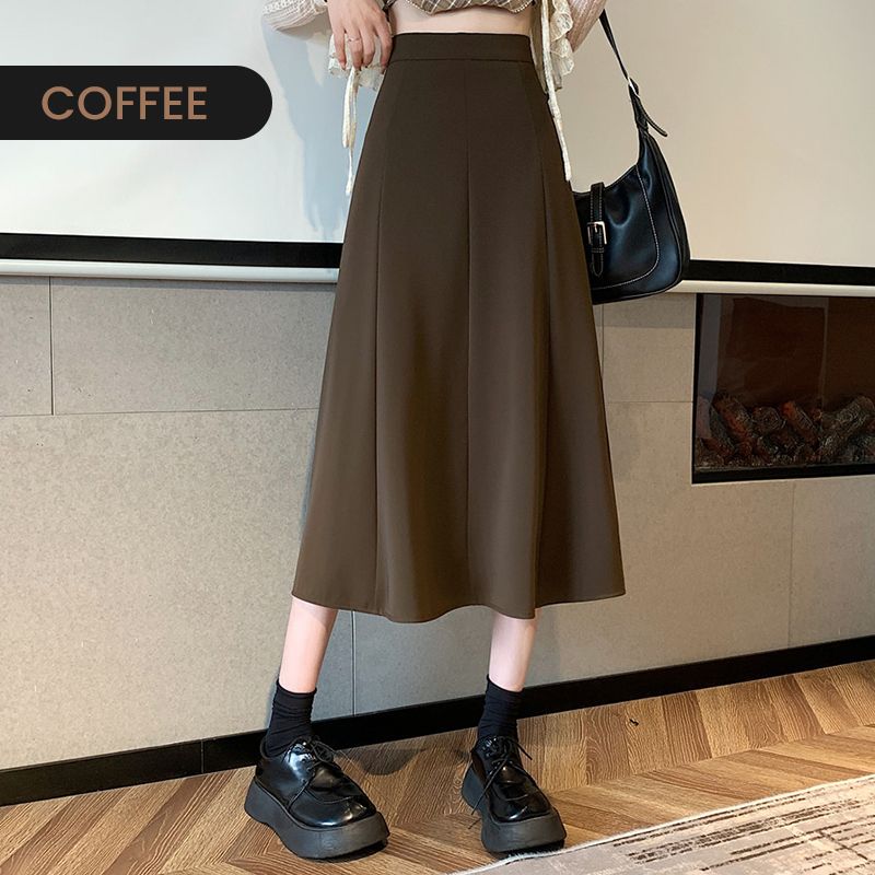 High Waist Fashionable Pleated Skirt for Women