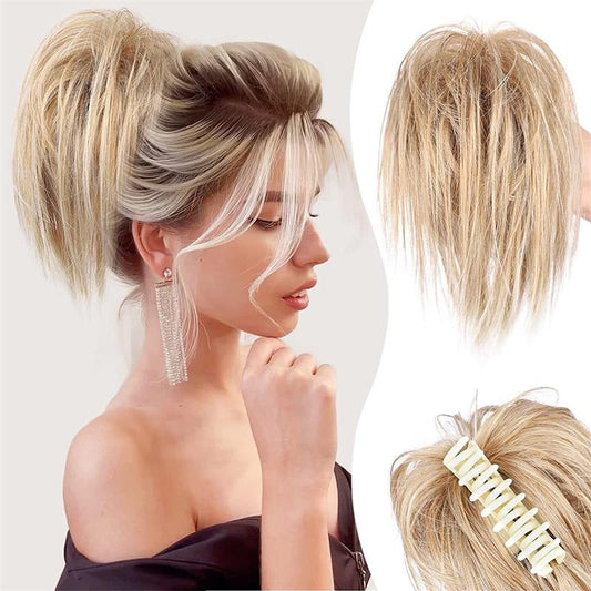 🔥Last Day Sale 49%🔥Messy Ponytail Clip Extends Hair - BUY 3 FREE SHIPPING