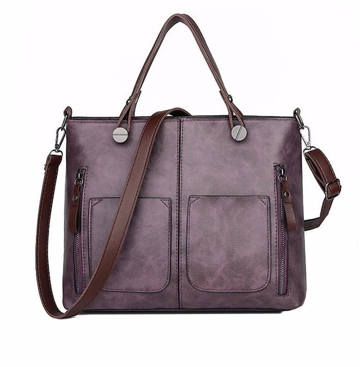 （Buy 2 free shipping）Vintage Leather Shoulder Bag for Ladies （2023 hot sale）