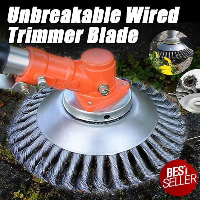 🔥Hot Sale 29.99🔥Unbreakable Wired Trimmer Blade（50% OFF）