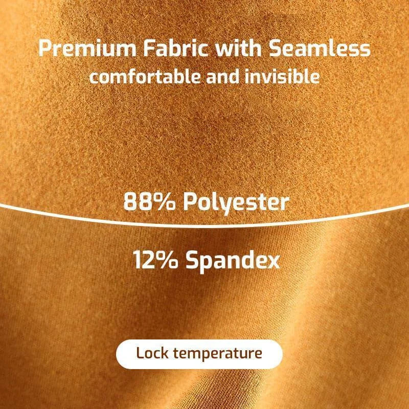 Fleece Seamless Slim Underwear Vest