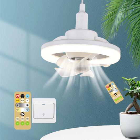 ✨Limited Time Discount✨360-degree Rotation LED Fan Lamp