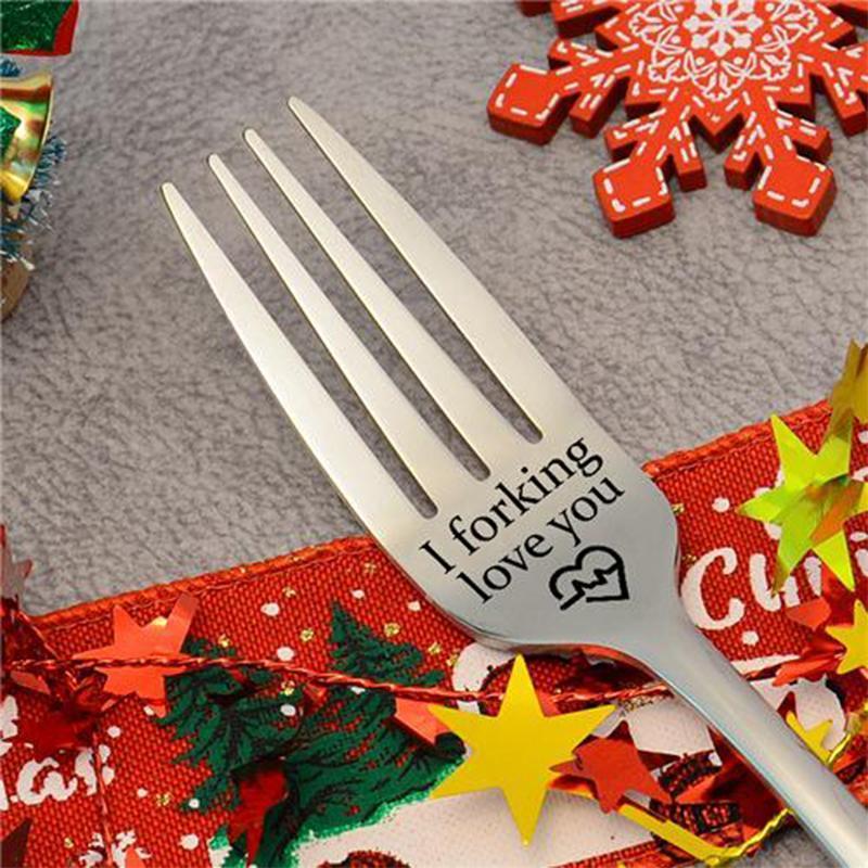 🔥Black Friday promotion 50 % off discount🔥Engraved Fork - Best Funny Gift For Loved One