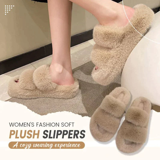 Women's Fashion Soft Plush Slippers