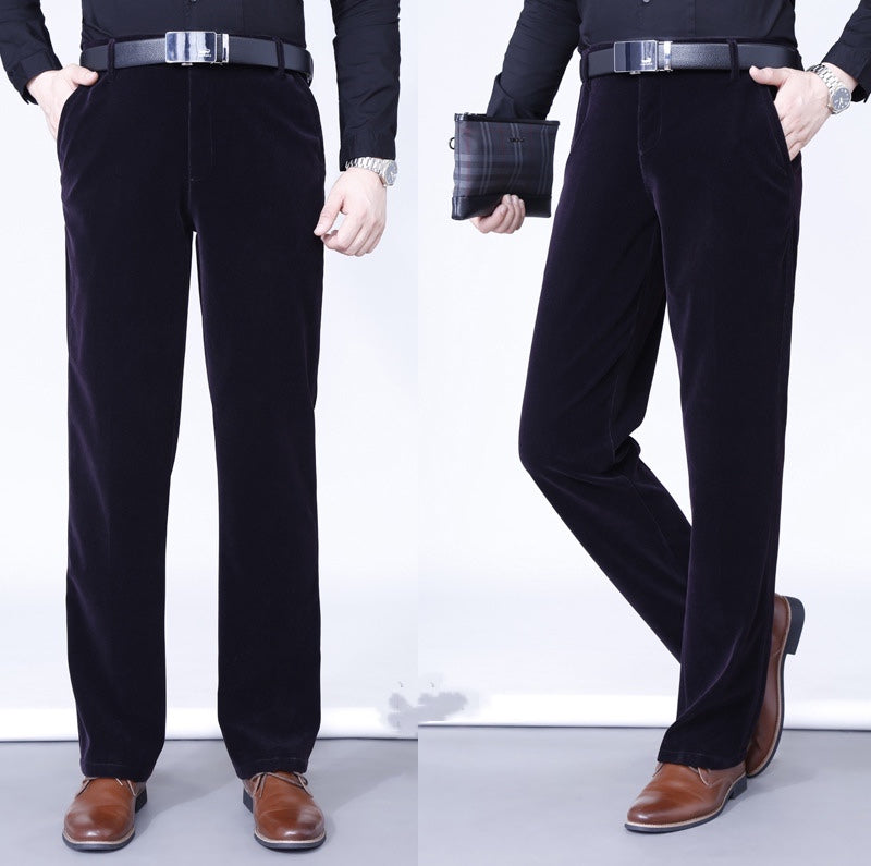 🔥Buy 2 Free Shipping🔥Men's Stretchy Corduroy Straight Long Pants(50%OFF)