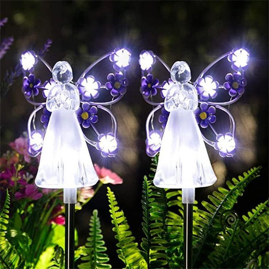 （Buy 2 shipping）Waterproof Solar Angel light