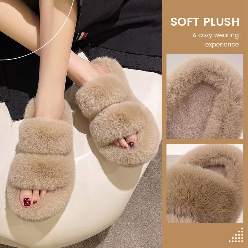 Women's Fashion Soft Plush Slippers