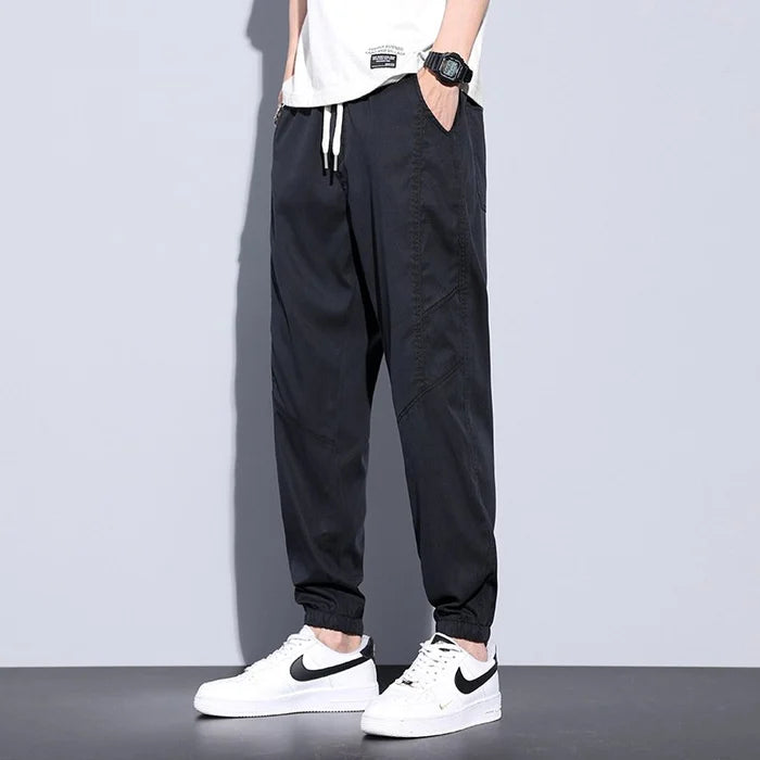 Men's Ice Silk Summer Thin Style Quick-dry Soft Fashion Jeans