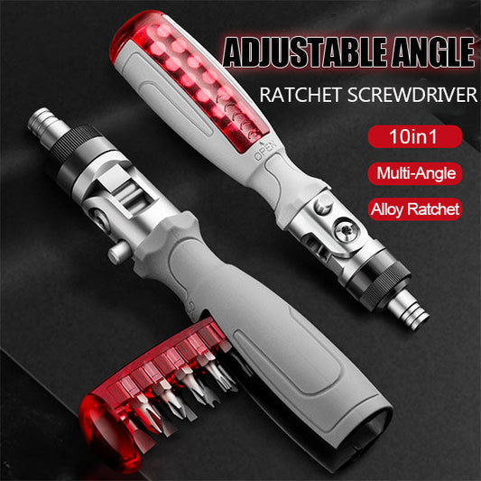 ✈Buy 3  free shipping✈10 in 1 Multi-Angle Ratchet Screwdriver