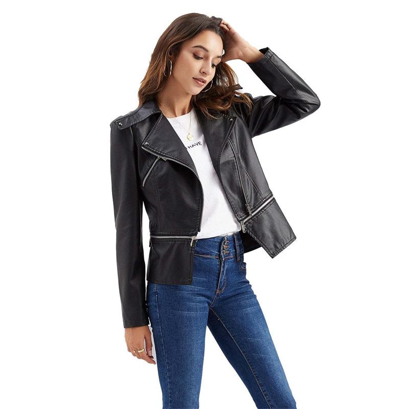 🔥Last day promotion 50% off🔥Zipper Soft Leather Jacket