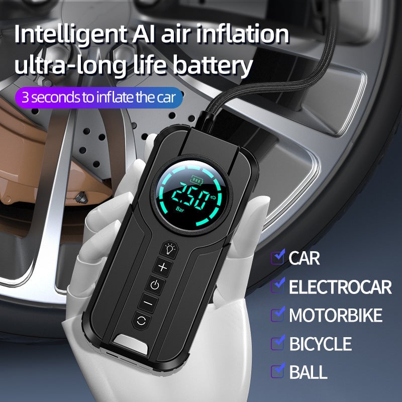 🔥2023 New Hot Sale 50% Off🔥1 min Fast Filling Mini Portable Tire Inflator