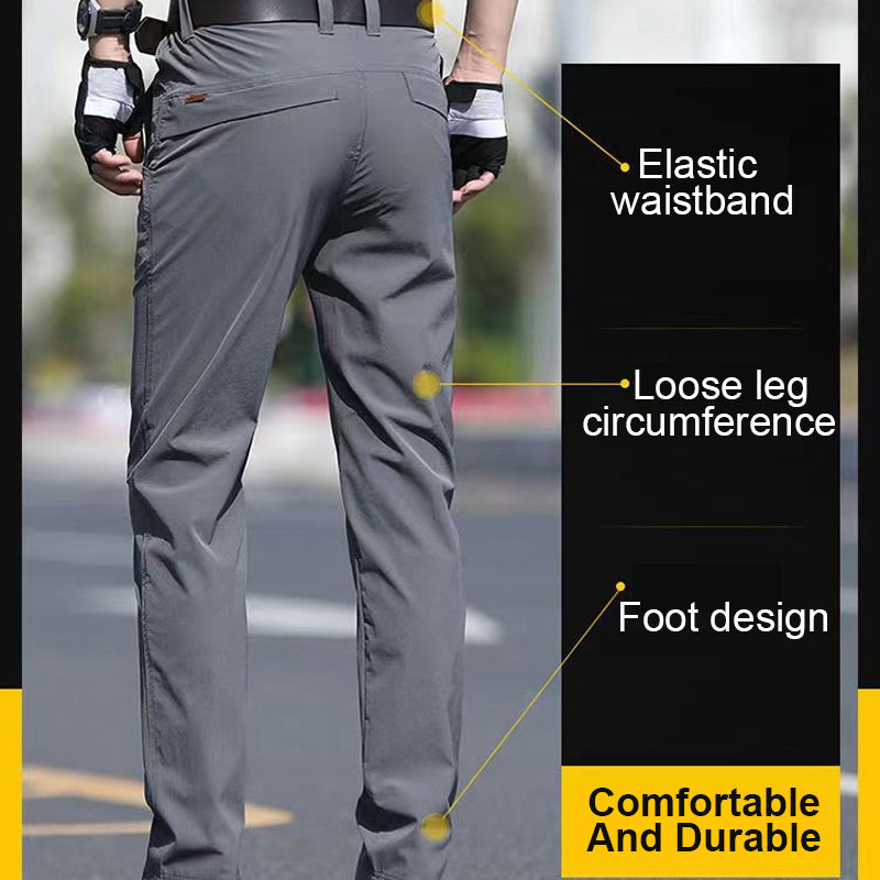 Men's High Stretch Slim Fit Tactical Pants