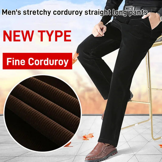 🔥Buy 2 Free Shipping🔥Men's Stretchy Corduroy Straight Long Pants(50%OFF)