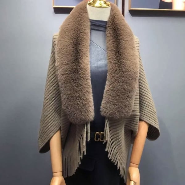 🔥Last Day Sale 49%🔥Knitting Thick Women's Loose Shawl