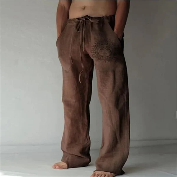 Men's Fashion Streetwear Straight Trousers