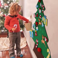 ❤️Kids DIY Felt Christmas Tree