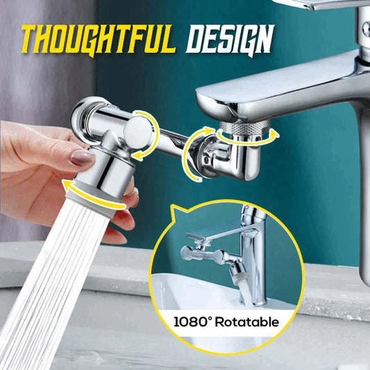 🔥Last day promotion 49%🔥1080° Large-Angle Rotating Splash Filter Faucet