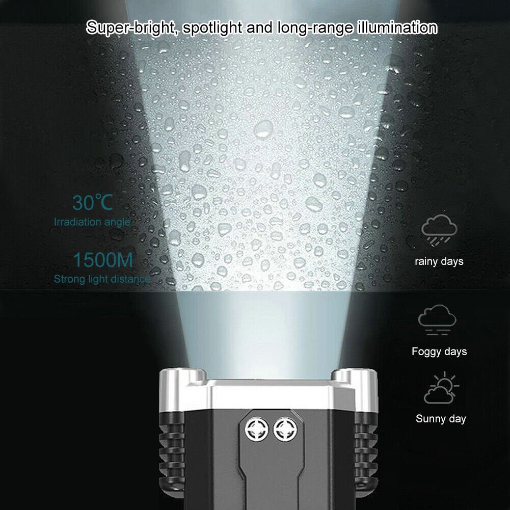 Super Bright Rechargeable LED Handheld Flashlight