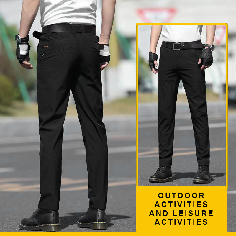Men's High Stretch Slim Fit Tactical Pants