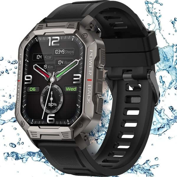 🔥Last Day Sale 49%🔥NX3 Bluetooth call smart watch 1.83 inch screen G+F anti-fingerprint oil 410 mAh sports mode