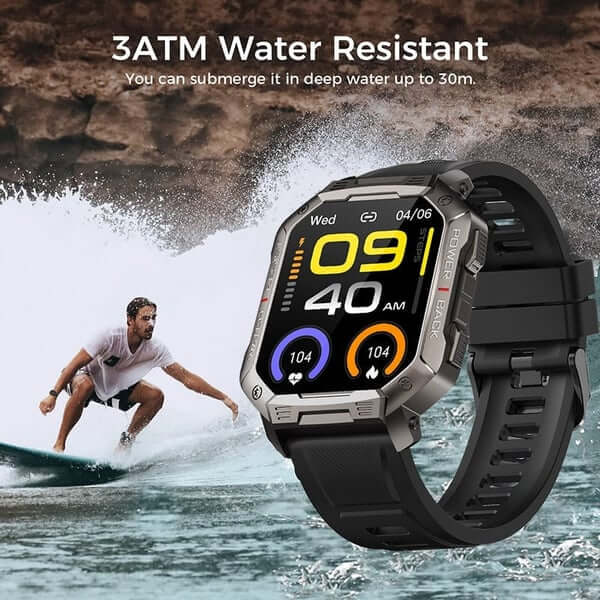 🔥Last Day Sale 49%🔥NX3 Bluetooth call smart watch 1.83 inch screen G+F anti-fingerprint oil 410 mAh sports mode