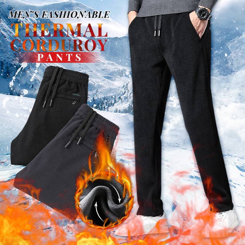 🔥HOT SALE🔥Men's Fashionable Thermal Corduroy Pants