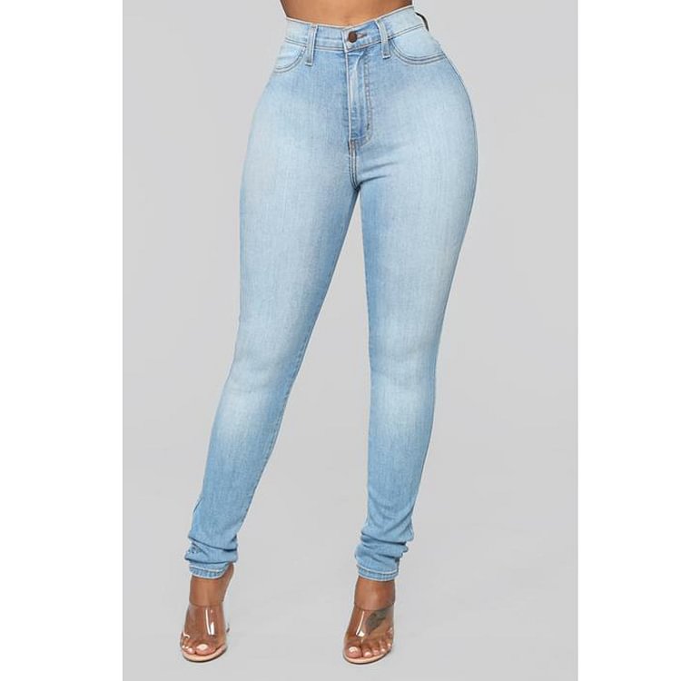 🔥Last Day Sale 49%🔥 WOMEN'S HIGH-WAISTED SKINNY JEANS（Buy 2 Free Shipping）