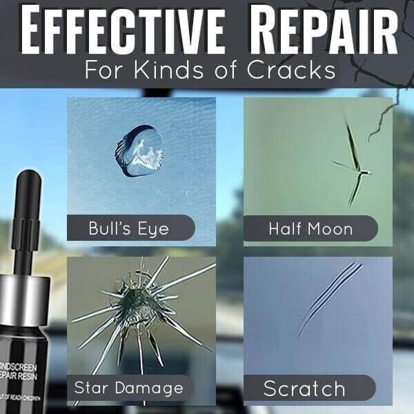 🔥Buy3 Get 2 Free🔥Cracks Gone Glass Repair Kit (New Formula 50% OFF)