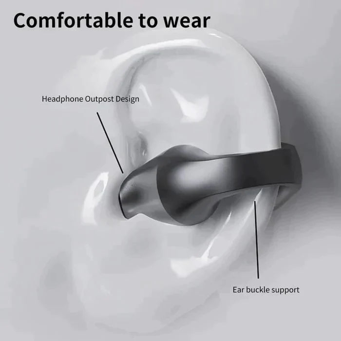 🔥2023 New Hot Sale 50% Off🔥Wireless Ear Clip Bone Conduction Headphones