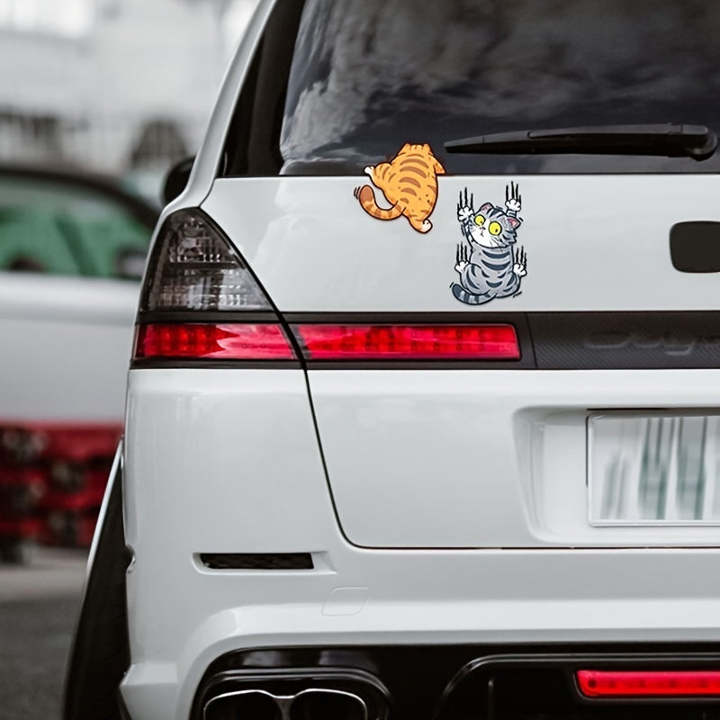 🔥Last Day Sale 49%🔥Cute cat cartoon decal car stickers